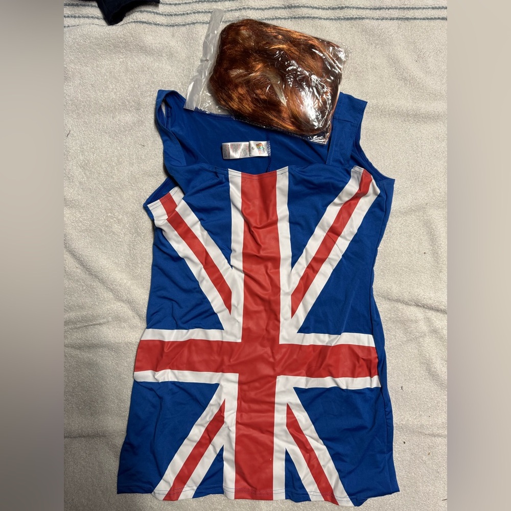 Ginger Spice Costume